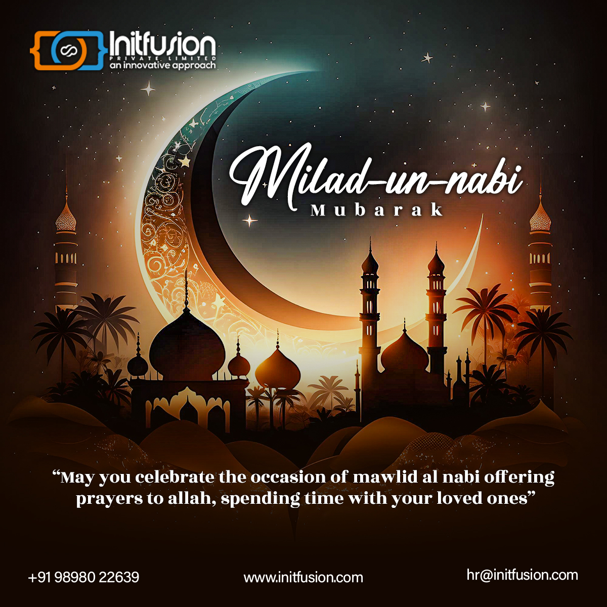 InitfusionPvt's tweet photo. #EidMiladUnNabi is not just a celebration; it's a reminder of the Prophet's enduring legacy of love and humanity. #EidMubarak 🌙
#MiladunNabi #Islam #Madina #islamicquotes #Allah #EidMiladUnNabi #Madinah #sunnimuslim #Muhammad #razvi #alahazrat #aalahazrat #rabiulawal #Kaba https://t.co/0ABuIOM0gD