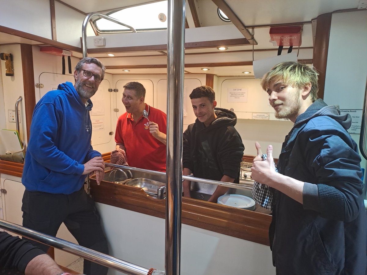 CatZeroOfficial's tweet photo. Our PCC group have completed a mindfulness session this morning and this afternoon they are back on board the yacht having lunch with the Skipper to discuss preparations for the long sail.  @HumbersidePCC #mindfulness #sailing #catzero #longsail #planningadventures https://t.co/n8o2ea9xkW