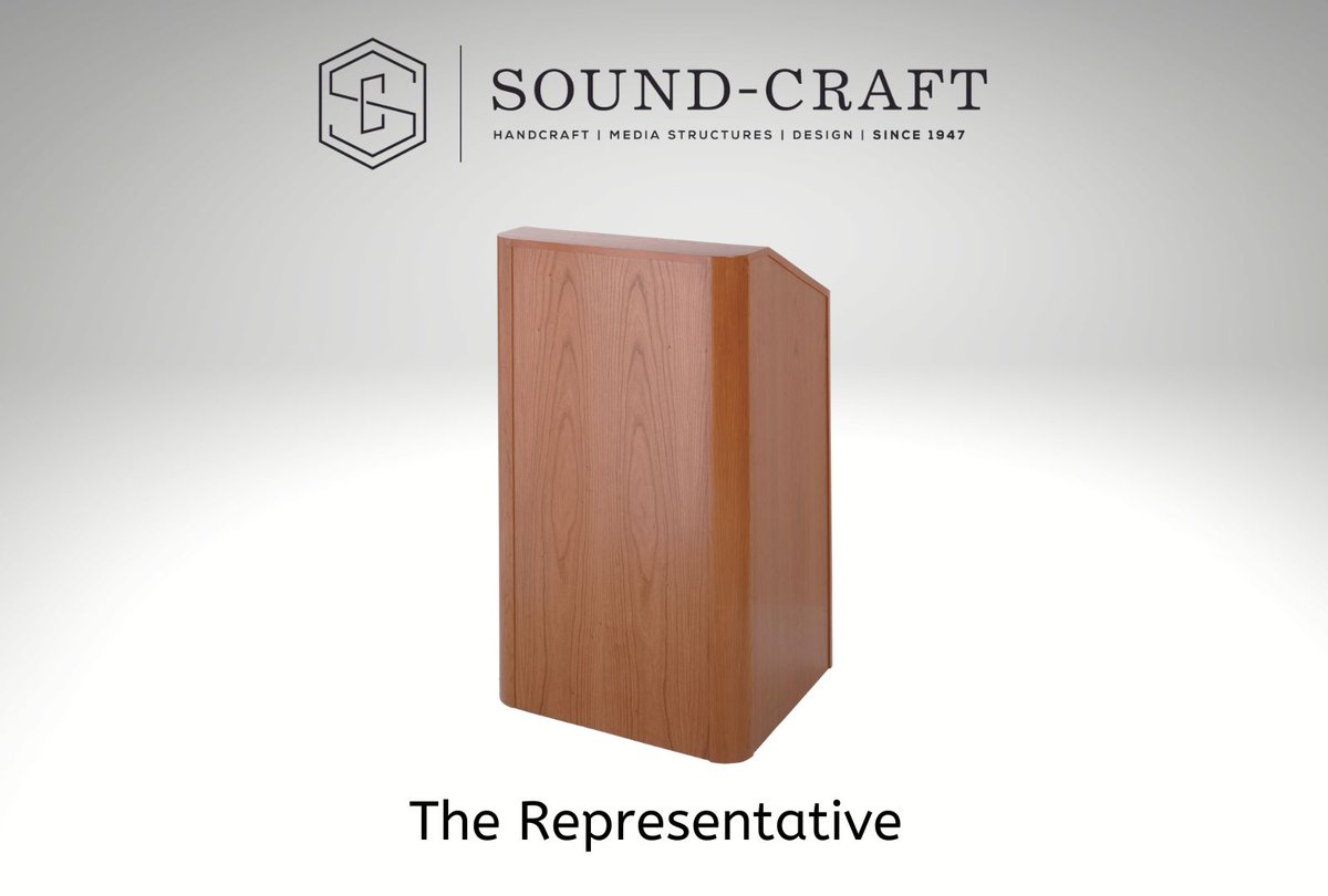 SoundCraftSys's tweet photo. The Representative Floor Lectern – Eye-catching and functional
#systemintegration #avready #lecterns #podiums #avfurniture #avtweeps #ADAfurniture #credenza #avrack #MadeInArkansas https://t.co/4B4CzTgjCY