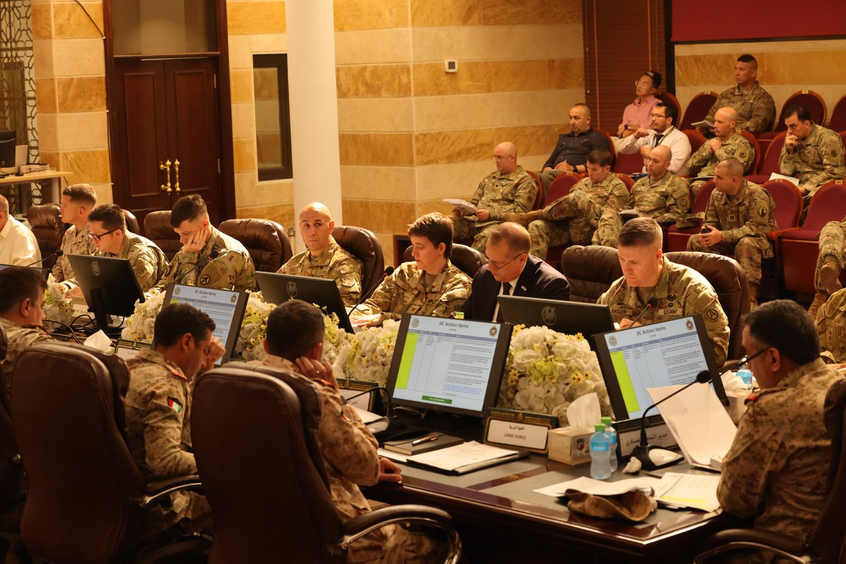 #PartnershipInAction! <a href="/CENTCOM/">U.S. Central Command</a> teams met this week with our host, the Kuwait Ministry of Defense for a 2-day implementation conference to discuss, plan, and pave the way towards a more peaceful tomorrow. 32 years and counting!

<a href="/KuwaitArmyGHQ/">KUWAIT ARMY - الجيش الكويتي</a> | <a href="/usarmycentral/">US Army Central (Third Army)</a> | <a href="/USEmbassyQ8/">U.S. Embassy Kuwait</a>