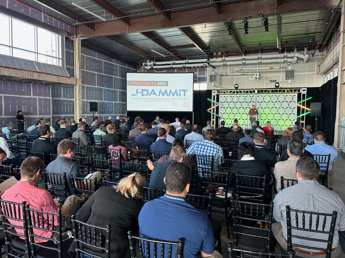Immersive hands-on workshops, including the laser welding session, were highlights for many at the #JDAMMIT event at #HarrisburgUniversity. It was great reuniting with familiar faces from the @DeptofDefense and also engaging with new ones. #advancedmanufacturing #defense