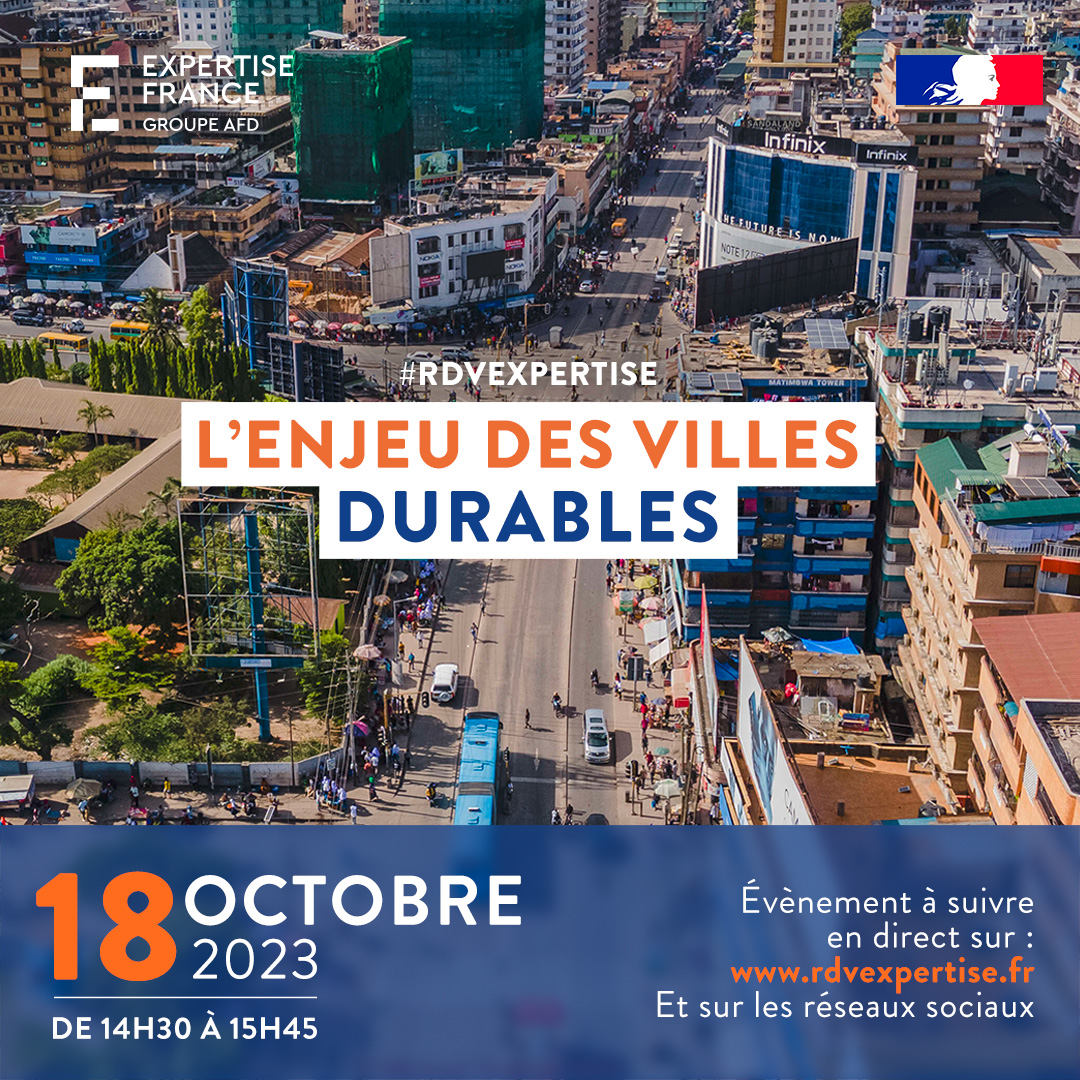 🏙Comment repenser la planification urbaine pour des villes plus habitables ?

🎭Comment la culture et le patrimoine peuvent-ils servir de leviers de développement des villes ?

📆💻Ne manquez pas notre nouveau #RDVExpertise consacré aux villes durables, le 18 octobre de 14h30 à