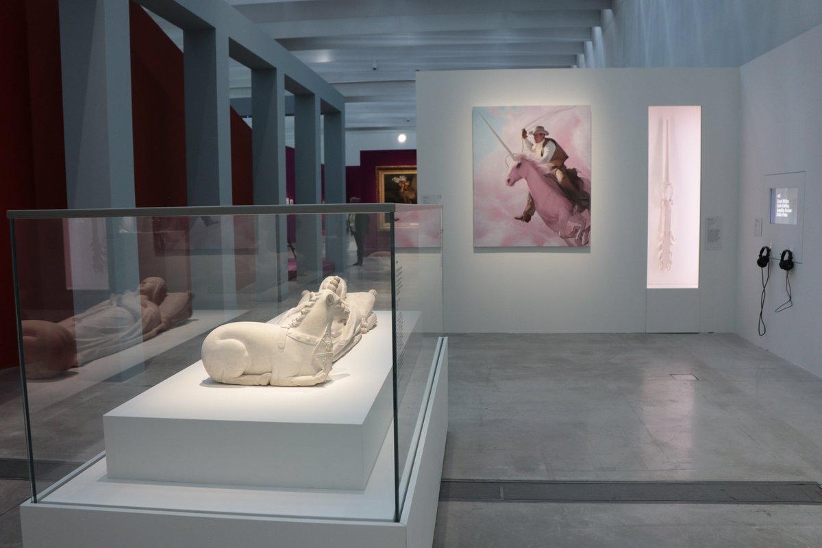 MuserAvec's tweet image. La première ce matin au @MuseeLouvreLens pour la nouvelle exposition "Animaux Fantastiques" #louvrelens #animauxfantastiques