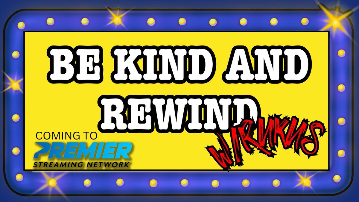 🚨BE KIND AND REWIND🚨

<a href="/BKRRShow/">BE KIND & REWIND w/ RUKUS</a> with <a href="/MikeyRukus/">RUKUS</a> is coming soon to Premier!!!

*Movie Reviews
*Pop Culture
*WTF Toys (Controversial Toys)
*Guess That Top 10 (Singing w/ RUKUS)
*Wacky Table Reads
AND MORE!!!

💻➡️ watchonpremier.com
