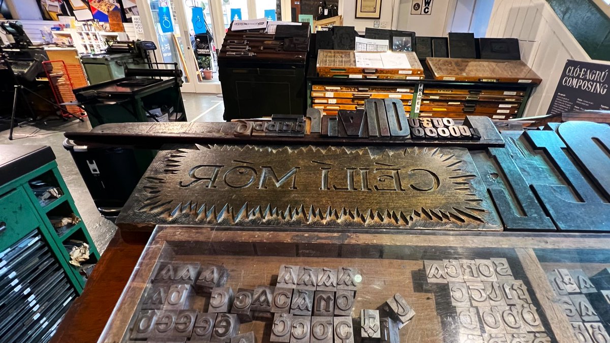 Delightful visit to the @NatPrintMuseum Dublin - champions of the history of printing and its impact even in our digital world today #printing #print #typography #BrightIdeas