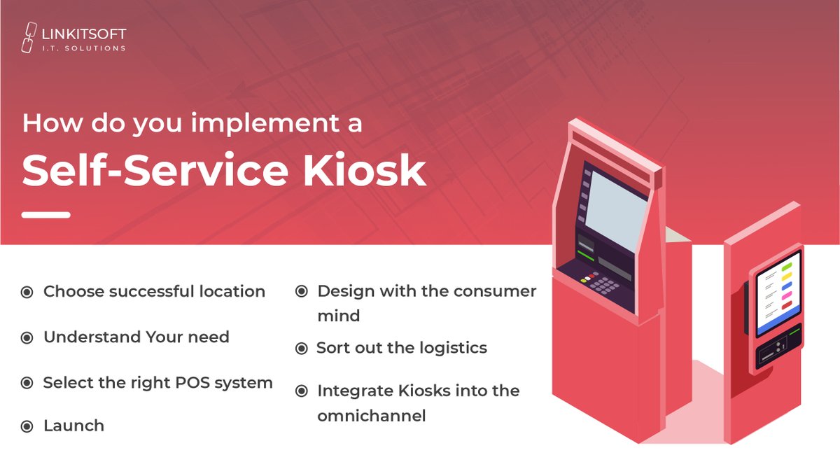 linkit_soft's tweet image. Implementing Self-Service Kiosks includes
1. Understand your need
2. Select the right POS system
3. Integrate kiosks into the omnichannel
Learn more:
linkitsoft.com/self-service-k…
#SelfServiceKiosk #KioskManagement #KioskTechnology #DigitalKiosks #KioskSolutions #CustomerExperience