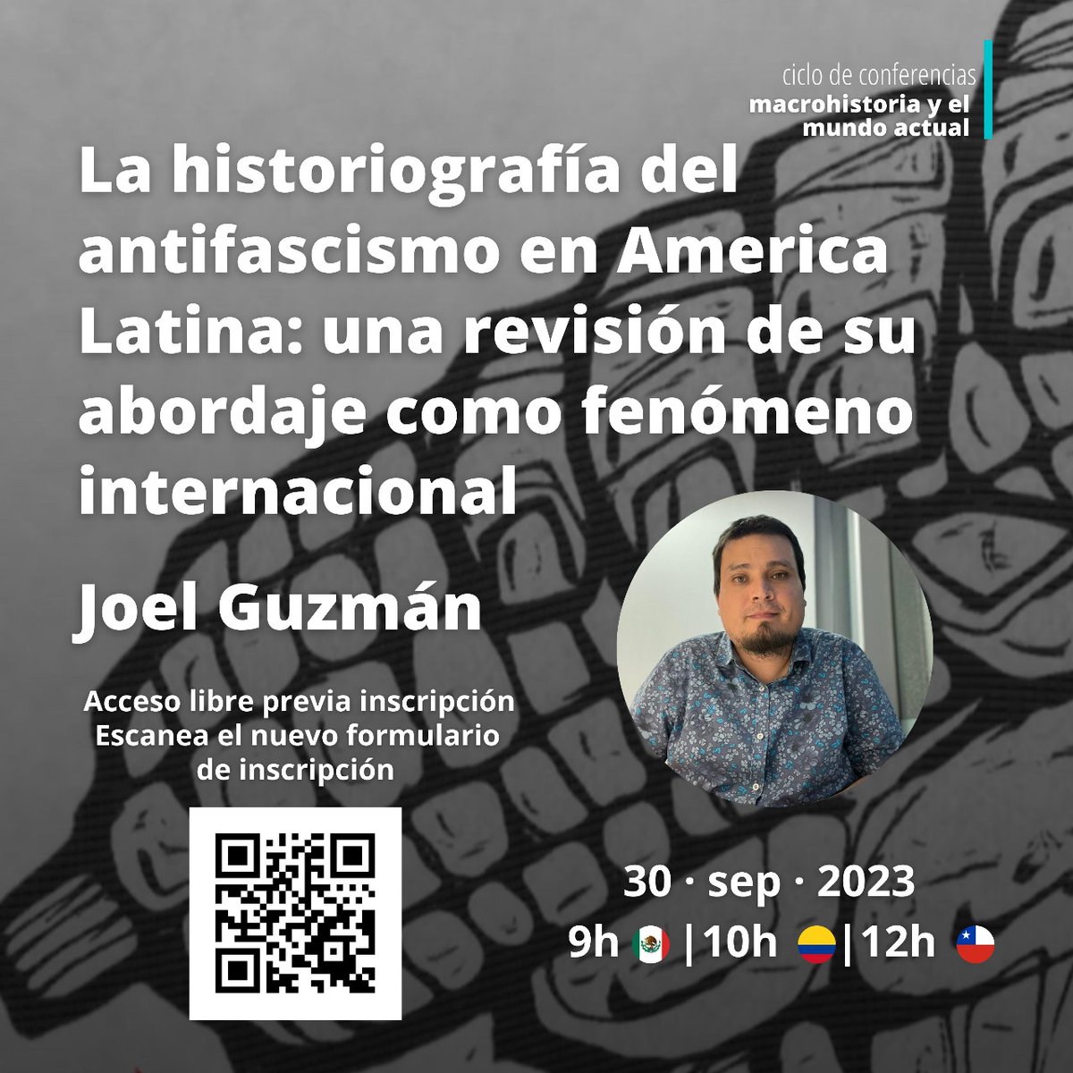 Macrohistoria1's tweet photo. #Conferencia || ¡Nos vemos el sábado! 📷
Comenzamos este semestre con la presentación de algunos de los artículos que fueron publicados en el cuarto número de nuestra revista Macrohistoria https://t.co/nVFM9jf3iL

📷Acceso libre, previa inscripción
https://t.co/wunIiVZpaI 
(1/2) https://t.co/2WfmIWIKSR