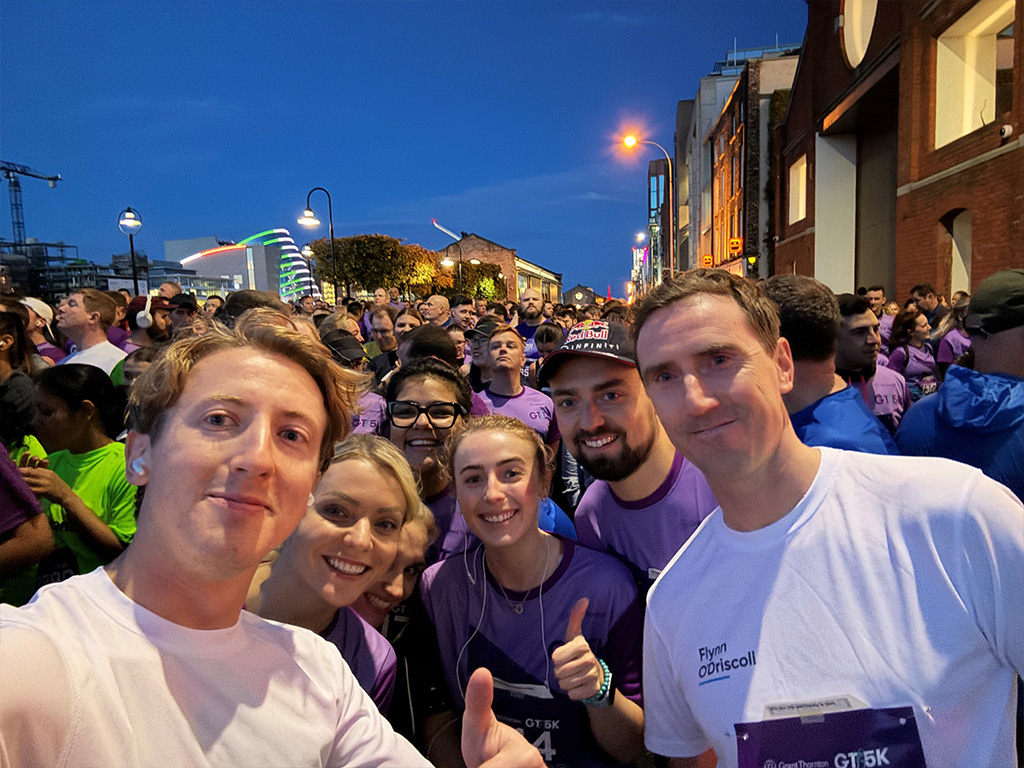 FODLLP's tweet photo. Our team had a great time at the GT5K yesterday evening and we believe some PB's were set so well done to all who took part! The run is a staple in Irish corporate fundraising events and the participant turnout on the day is a testament to this.

#GT5K #ChildrenInHospital #FOD https://t.co/BnSV78BbUv