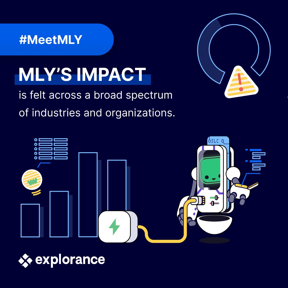explorance's tweet photo. What if you could analyze and categorize 1M comments in 1 hour? Can you imagine the insights you would discover to drive student and employee retention? You don't have to imagine: get ready to #MeetMLY! 👇 https://t.co/2wsEA8clP7 

#FeedbackAnalytics #PeopleInsight https://t.co/DlTf8Zgkyp