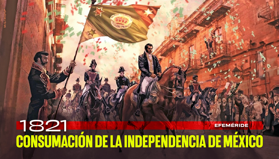 UNAM_MX's tweet photo. #UnDíaComoHoy de 1821 el Ejército Trigarante entró triunfante a la Ciudad de México, lo que marcó la consumación de la Independencia 🇲🇽. Te compartimos un texto no sobre este hecho, sino sobre el proceso que lo enmarca, lo explica y lo dota de sentido > https://t.co/Ve9eDY81bI https://t.co/LUZbpxlnfE