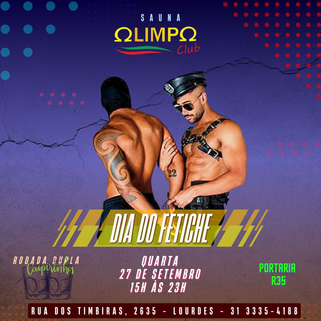 Hoje! Dia do fetiche com rodada dupla de caipirinha
