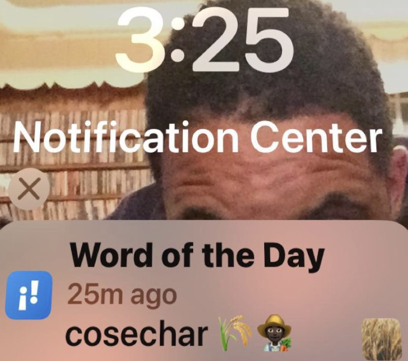 omnivoress's tweet photo. @SpanishDict  imagine my disgust and surprise today that the verb “harvest” was accompanied by a racist image. Why? I’d love to know. Why today and not any other day did you choose a Black emoji? Explícamelo https://t.co/T2C8DQRIpF