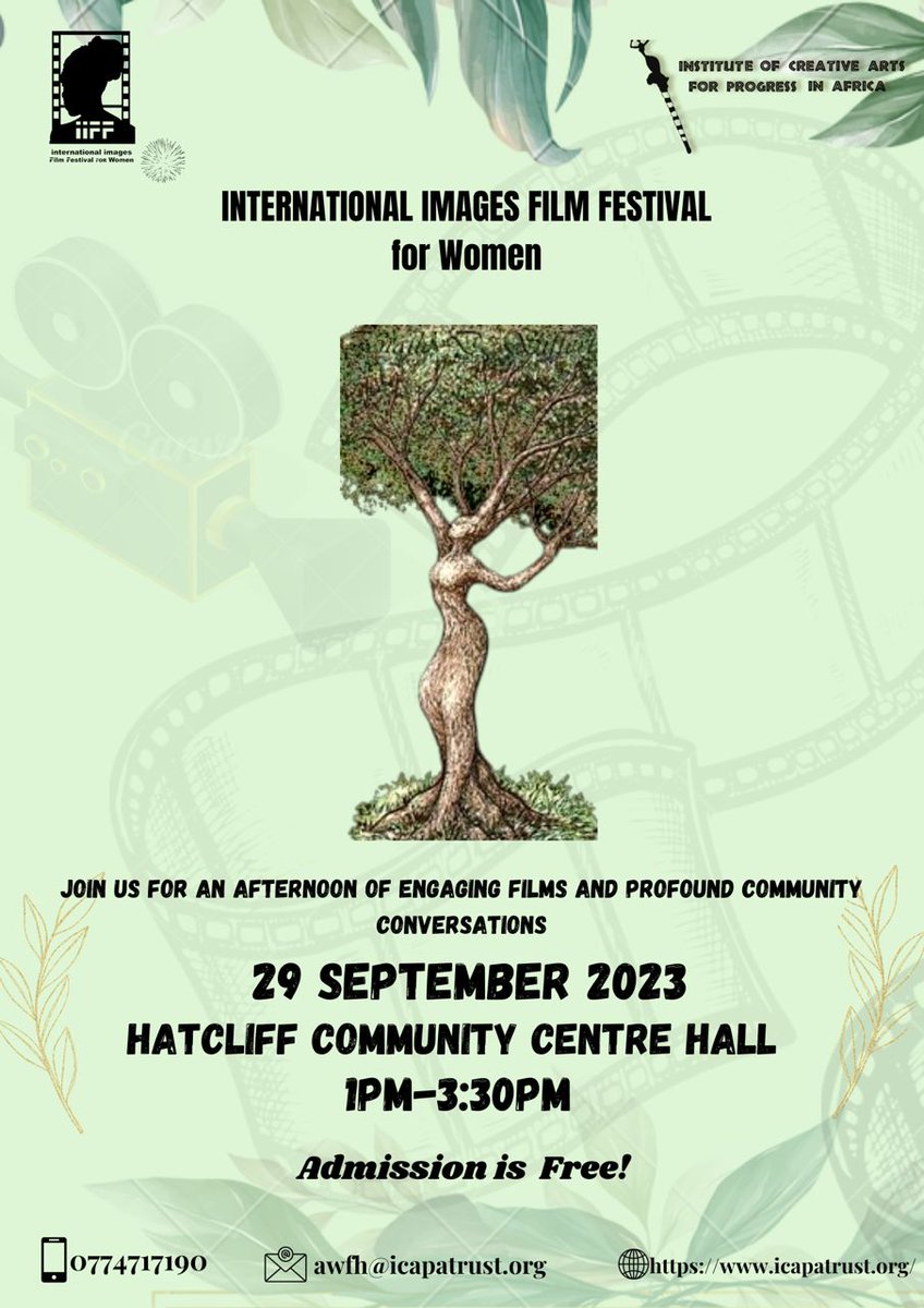 WFOZICAPA's tweet photo. Join us for a community screening in Hatcliff this Friday! We will be showing some amazing films that you don't want to miss.
Come with your friends and family and enjoy some films
#Hatcliffscreening #CommunityCinema
#Fridayfun
#Womenofhope
#iiff2023
#women https://t.co/3uR3I5X8ng