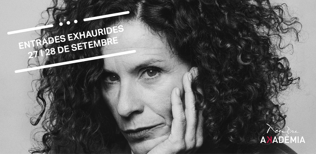 teatreakademia's tweet photo. Entrades exhaurides per a les funcions d'avui i demà de #BÈSTIES (i en queden poques pel cap de setmana...)

🎟️ https://t.co/rdCbjYMc2u https://t.co/0W4di7yQjb