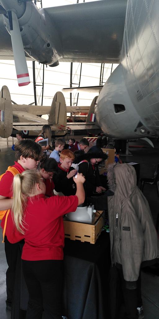 ecam85's tweet photo. I'm with @IMAmaths at @RAFMUSEUM Midlands #ForcesinSTEM! https://t.co/5GOxRzO8g9