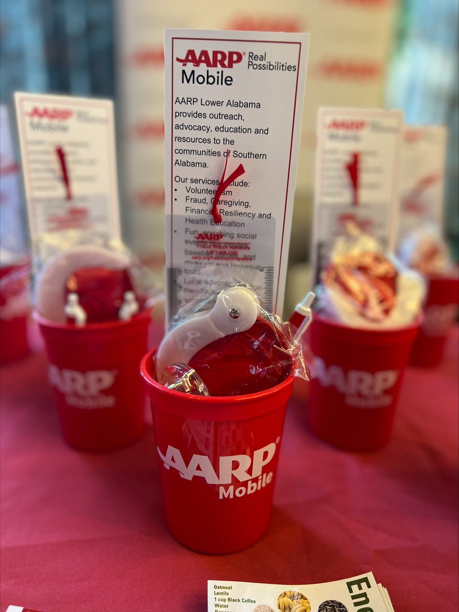AARPAL's tweet photo. We’re at the Alabama Retired State Employees Association conference this morning! Come see us! #alpolitics https://t.co/zNLLFGy9Ar