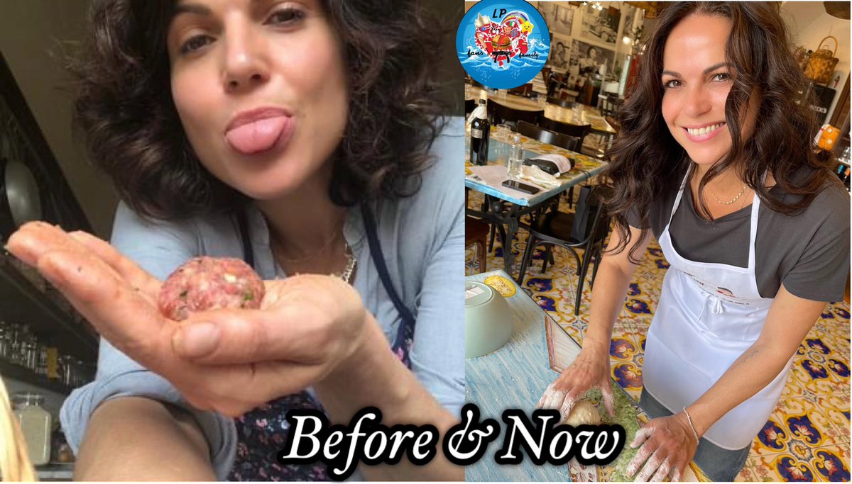 fansLPfamily's tweet photo. #beforeandnow @lanaparrilla learns cooking 🇮🇹 #EuropeTrip https://t.co/Y4yY8RjPHv https://t.co/PrFM0ogb9O