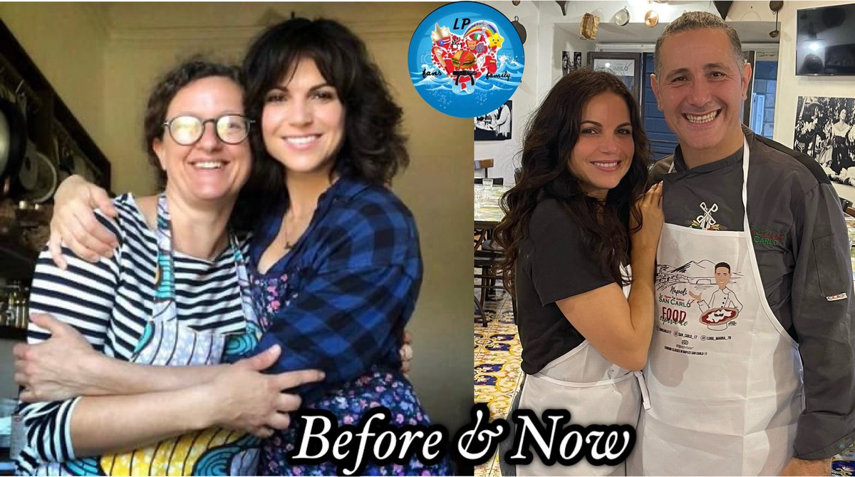 fansLPfamily's tweet photo. #beforeandnow @lanaparrilla learns cooking 🇮🇹 #EuropeTrip https://t.co/Y4yY8RjPHv https://t.co/PrFM0ogb9O