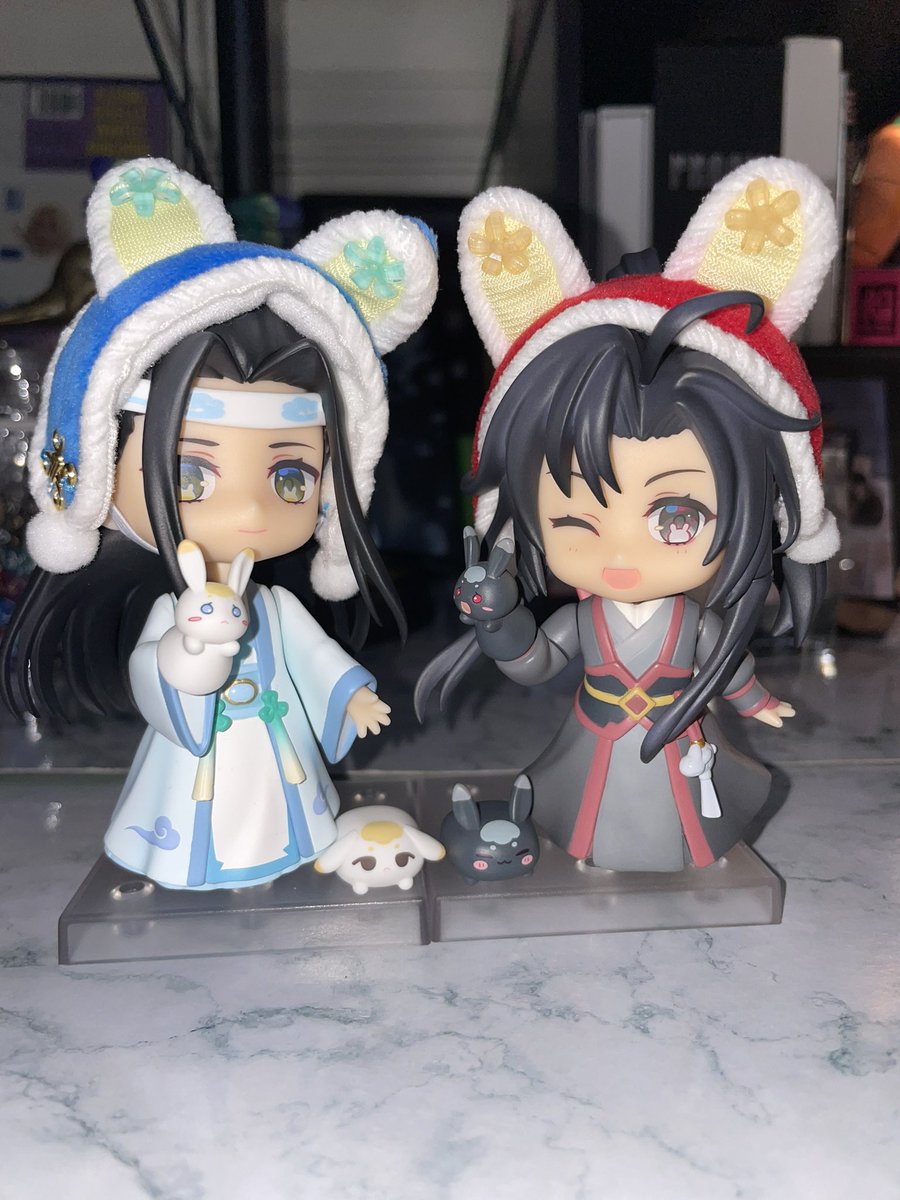 JadesNendroid's tweet photo. I love them so much. #goodsmilecompany #nendoroid #grandmasterofthedemoniccultivation #weiwuxian #LanWangji https://t.co/cuwfksNzuE