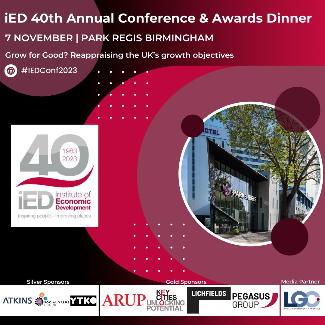 theIED's tweet photo. Following a record number of entries to our Annual Awards, the final three nominees for eight categories have been decided.

https://t.co/z7egvASsAr.

Congratulations to all those shortlisted, and thanks to everyone who has taken the opportunity to enter.

See you in Birmingham! https://t.co/WjV30Gonyh