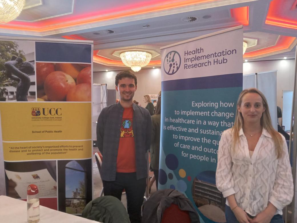@PallinJennifer and @David_Healy95 representing @UCCPublicHealth at the annual Diabetes in General Practice #digp conference. One project we're promoting is OPTI AUDIT-GP - read more here: ucc.ie/en/implementat…