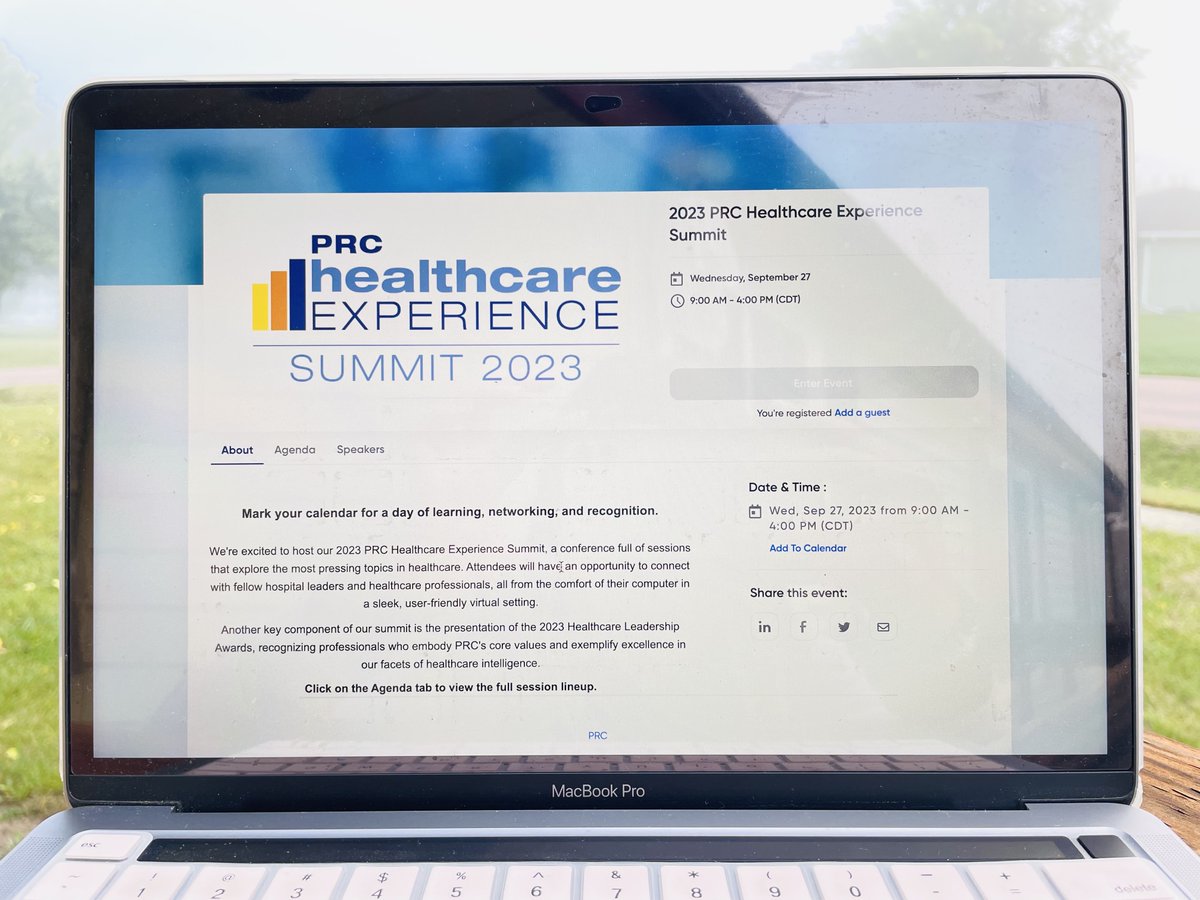 🗓️ Today is the day!

This morning, at 9 a.m. CT, we will launch the 2023 PRC  Healthcare Experience Summit for all to enjoy. Our keynote speakers, Rob Minkes &amp; Matthew C. Whitaker, Ph.D. are ready for you!

Where are you watching from?

#prcsummit <a href="/HXFoundation/">HealthcareExperience</a>