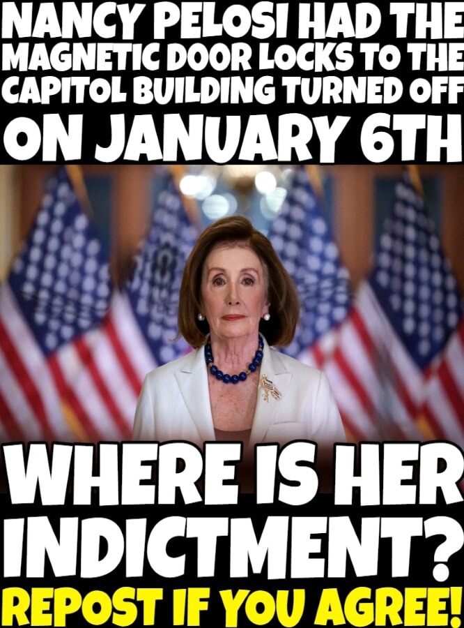 Where is Nancy's indictment? 🤨😤