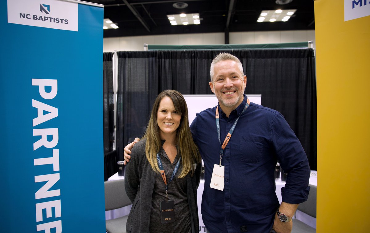 jdgreear's tweet photo. So great to see our @ncbaptist friends at #TGC23! https://t.co/cuf1ESKATB