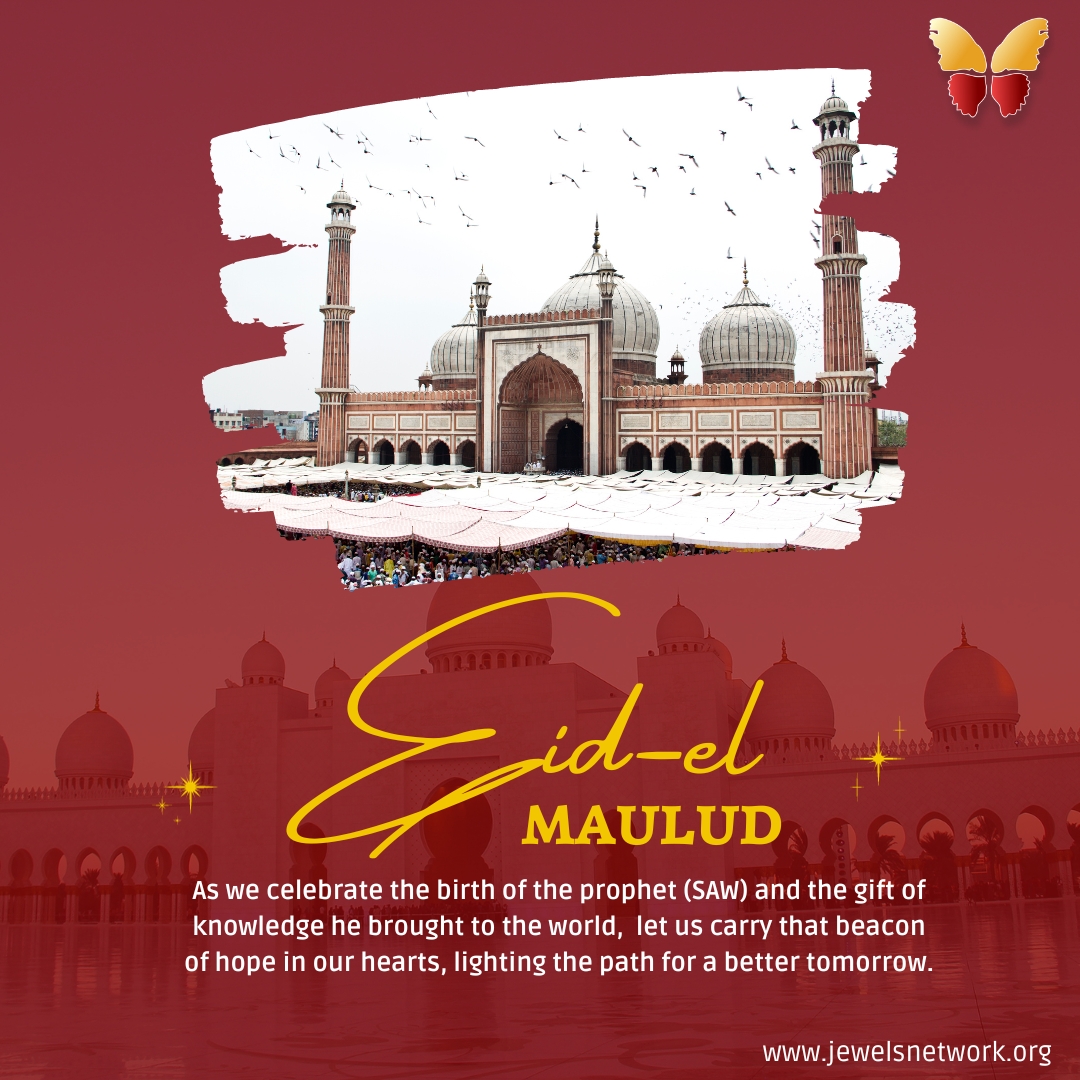 jewels_Network's tweet photo. Happy Eid-El Maulud! Sending best wishes to all our Muslim ladies today. 

May you have the most amazing and peaceful celebrations. Amin.

#eidelmaulud #EidMubarak #ProphetMuhammad https://t.co/hVkNy3iHiZ