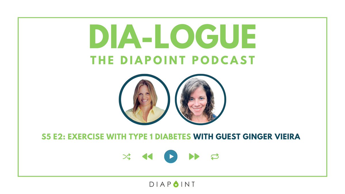 CoachPamelaD's tweet photo. Join me on Dia-Logue: The Diapoint Podcast as I speak with author Ginger Vieira about her new book, Exercise with Type 1 #Diabetes. How does #insulin work in the body? How does exercise affect our blood sugar? 🎧https://t.co/RztAuy8l1N 
#diabetespodcast #type1diabetes #T1D https://t.co/Fd5QdYY4fq