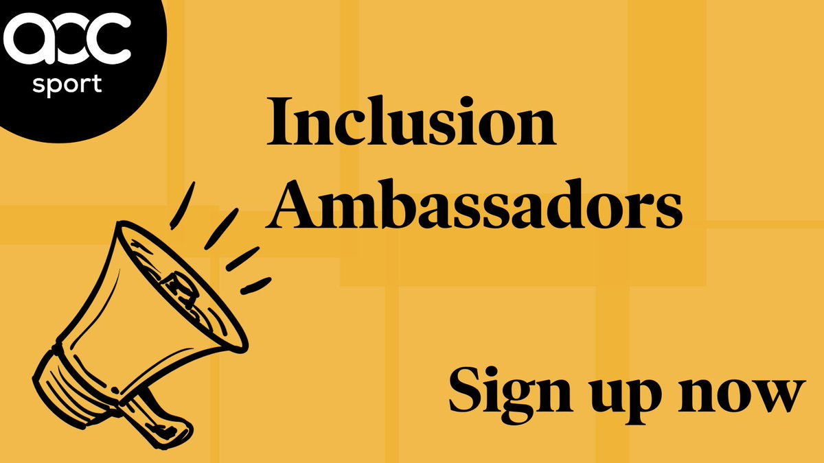 AoC_Sport's tweet image. This week is #inclusionweek. Did you know that we have an Inclusion Ambassadors Programme? 

The programme allows students to help develop and promote inclusive sporting and physical activity programmes within their College.

Sign up here: aoc.co.uk/sport/get-invo…