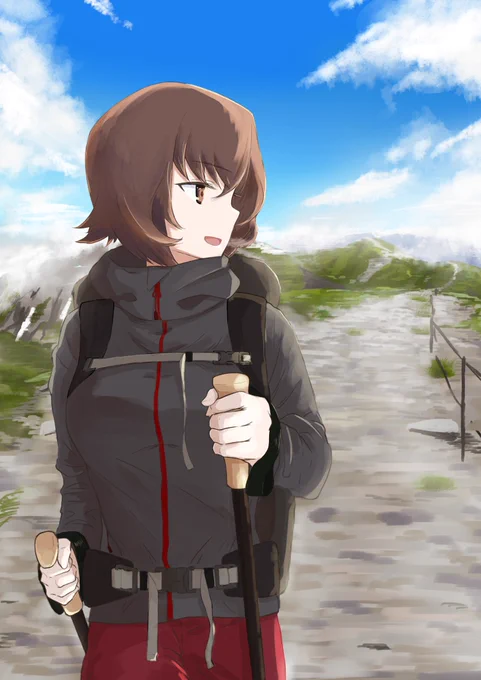 このへん描いたのもう2年前なんだ……#みなさん2年前の今頃はどんな絵描いてましたか 