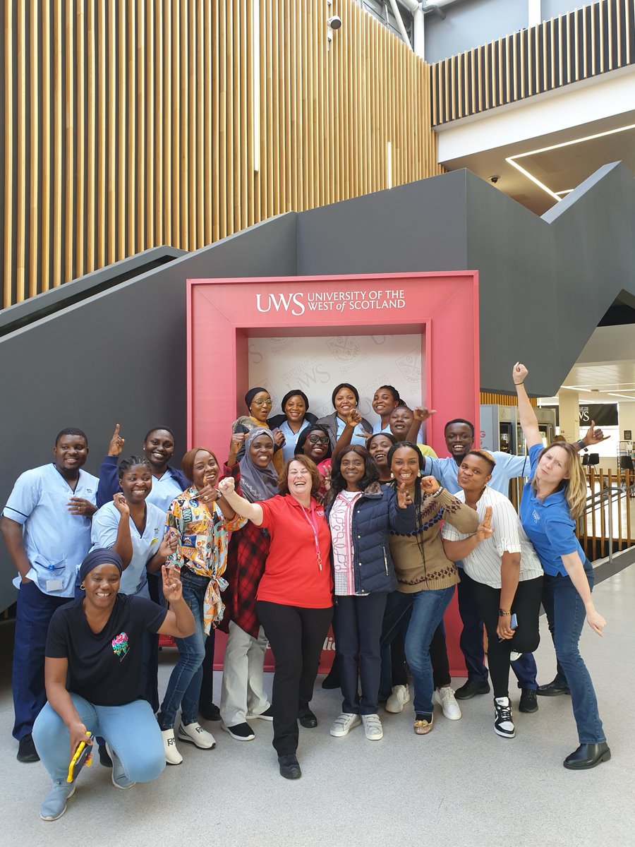 Just wanted to say good luck to our International Nurses @uwspaisley for their up coming NMC OSCEs. It's been such an honour and privilege to have worked with you all in supporting you in preparing for the exam. GOOD LUCK😃🥰