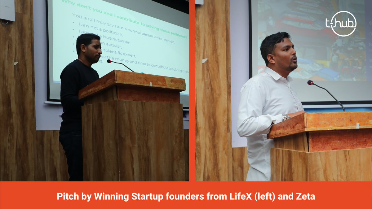 THubHyd's tweet photo. Over 170 applicants, 10 pitching teams, 2 shortlisted #startups (LifeX and Zeta)!
#THub #InnovateTelangana at Jogulamba Gadwal empowered the #StartupEcosystem with a splendid fusion of #innovation, #entrepreneurship & engagement.
#InnovateWithTHub #StartupPitching https://t.co/AAmQJjP1B4