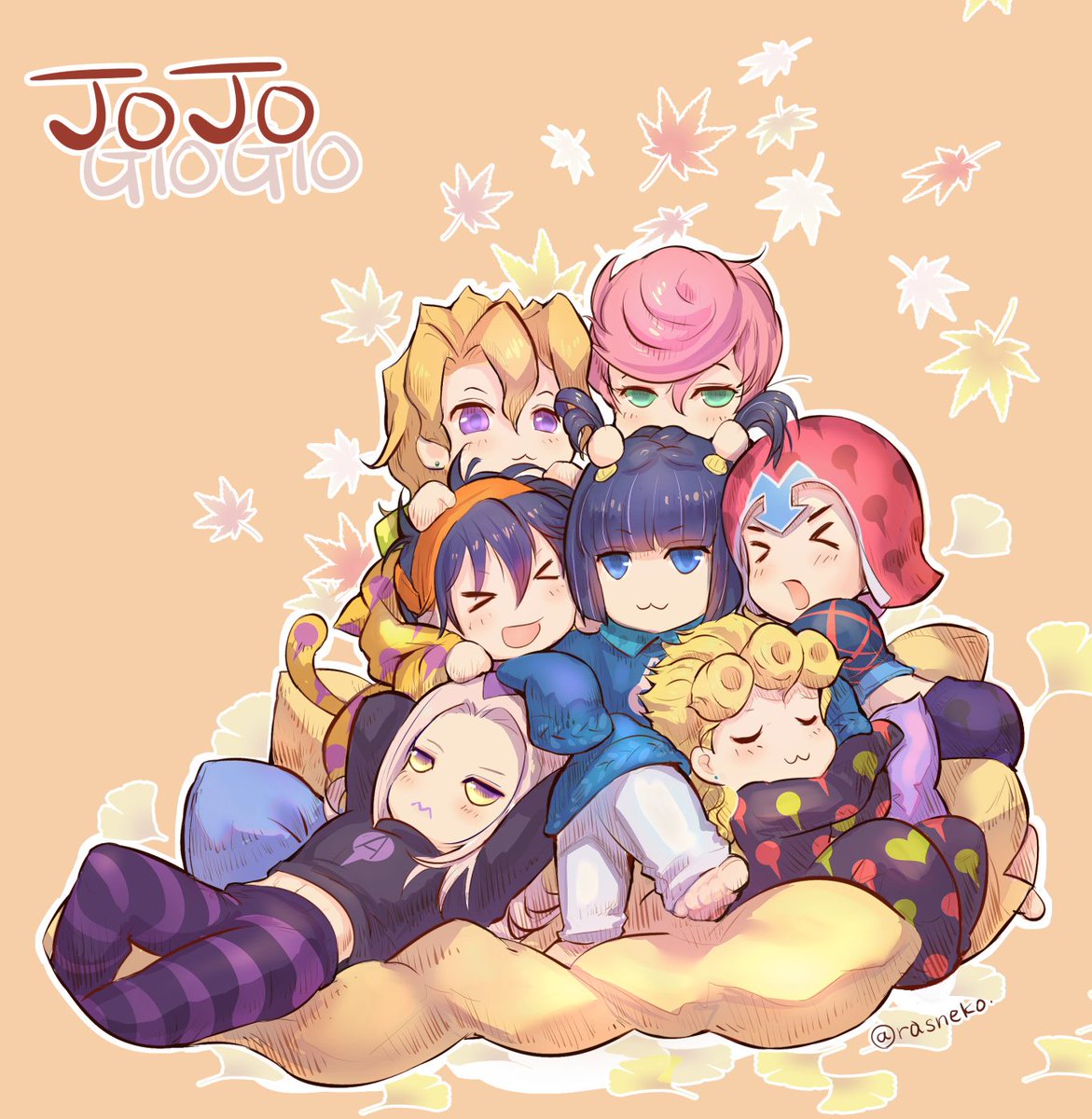 ブローノ・ブチャラティ 「過去絵でおメメタァ#ブローノ・ブチャラティ生誕祭  #jjba 」|らすねこ🎨のイラスト