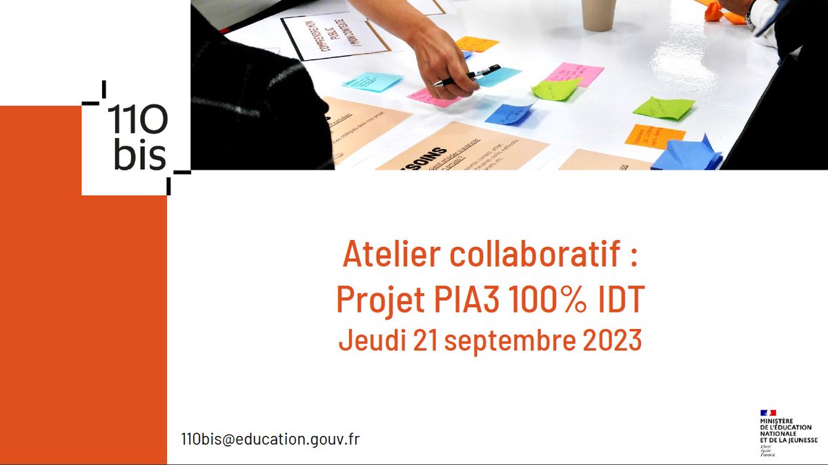 IDT_PIA3's tweet photo. Notre premier atelier collaboratif sur les tiers-lieux apprenants a eu lieu le 21 septembre.
Merci à l’équipe de @lab110bis et à tous les participants !
Hâte de vous retrouver pour les prochains ateliers ! https://t.co/4ZSOQ6Mbg5