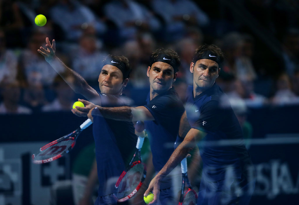 Poetry in Motion #Federer #TheOneAndOnly🎾👑