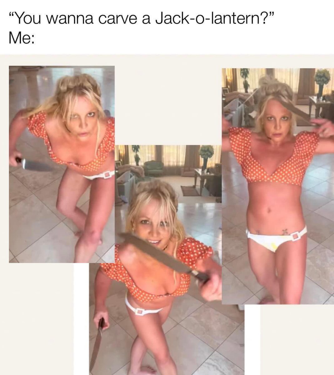 Brittany Spears #JackOLanterns #Halloween