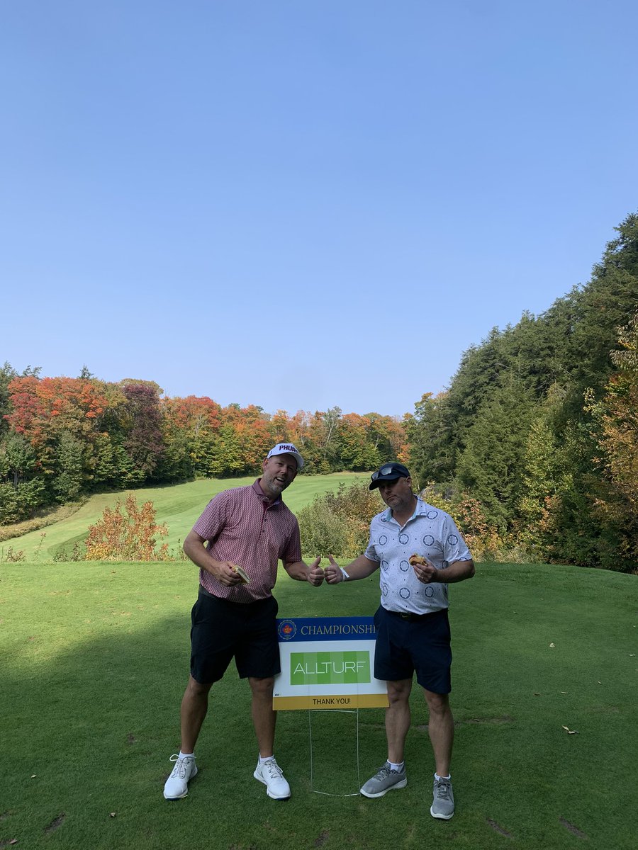 Alex_Allturf's tweet photo. Fantastic event the @OntarioGSA @CgoodmanChris and @andrewnieder put on! Thanks to @greensgurl as well for allowing us out ❤️ So happy I could be apart of it!! Can’t wait for next years!! https://t.co/slW0hoWFZk