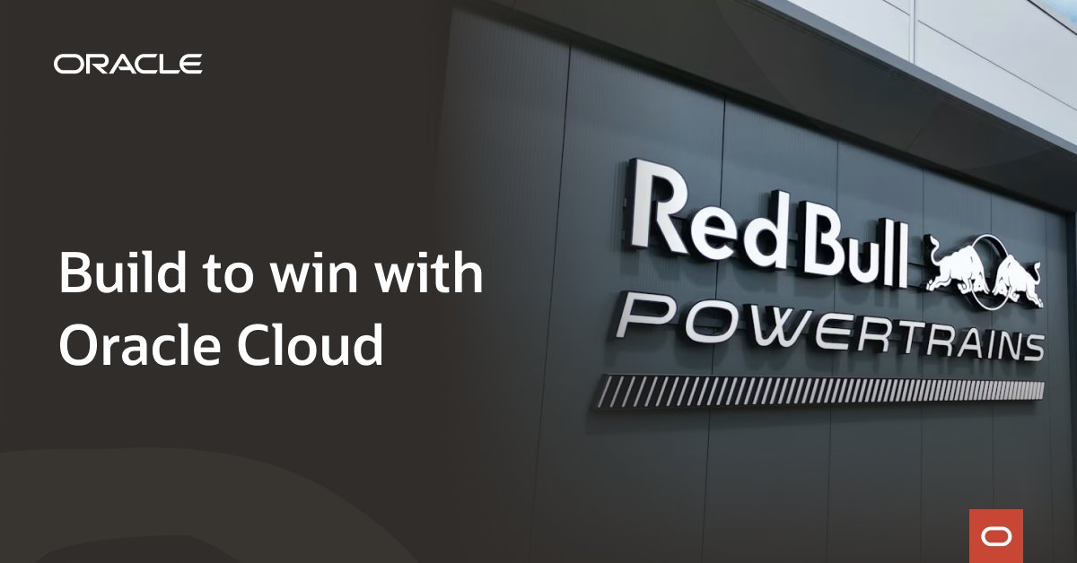 RyanCKuan's tweet photo. How is the engineering team at Red Bull Ford Powertrains overcoming the expense and complexity of traditional engine development? Three words: Oracle Cloud Infrastructure. Learn how: https://t.co/oT0ovDCYb1 https://t.co/NIC4SneW6t