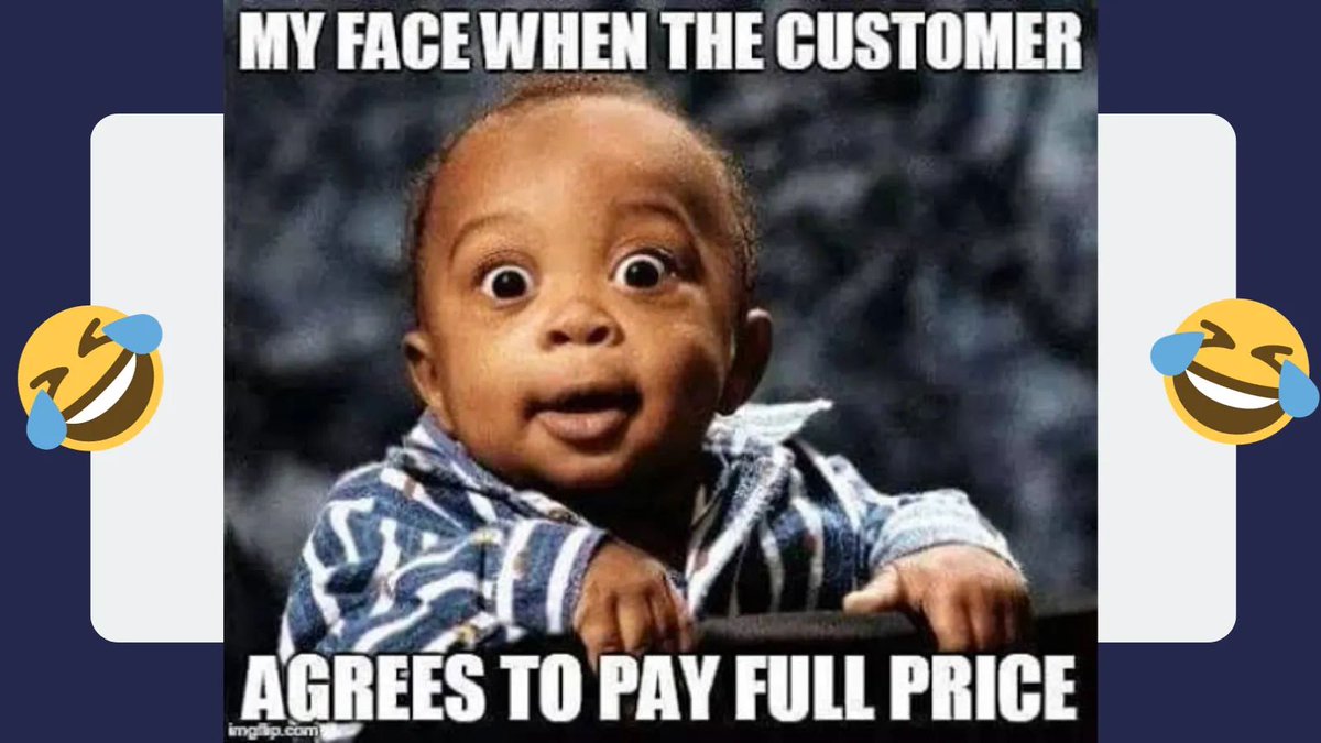 gardner_diane's tweet photo. This is too 🤣 funny and so true!
#weekdayhumor #serviceindustry #servicebusiness #profitcoach https://t.co/ZQEiHBI4RJ