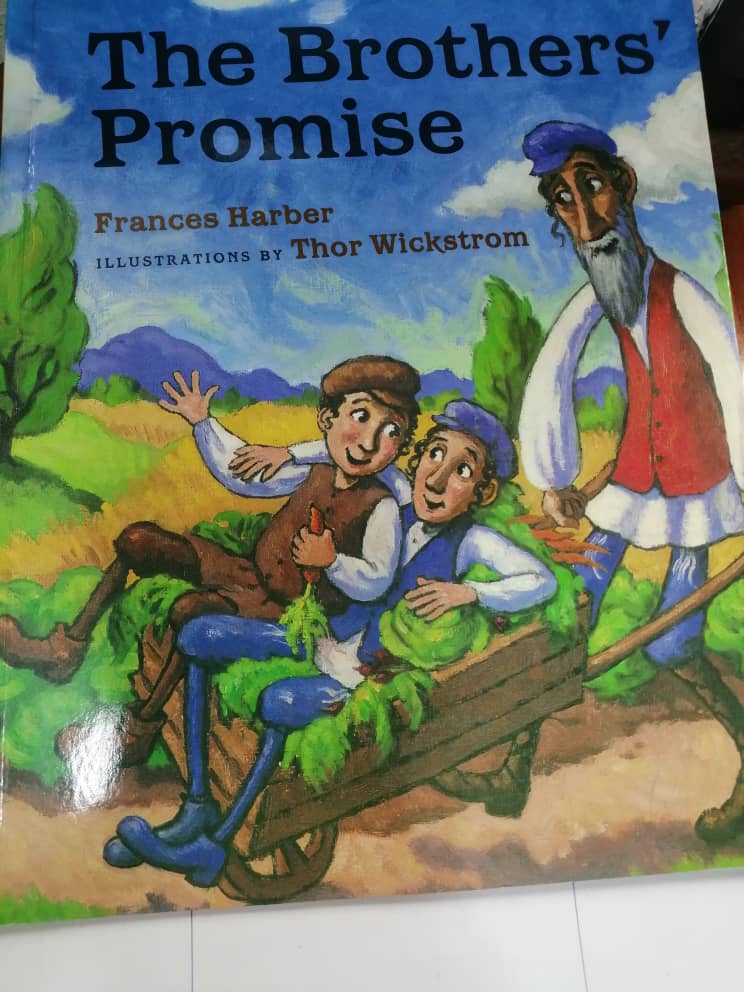 KIDS! Did you ever make a promise? Come and listen to the story of the brothers' promise at the CAHP library!!! We  every day this week 11am-7pm!!!
#communitydevelopment #Accra #Ghana #Osu #books #criticalheritage #fortsandcastles #readingcommunity 
@ChristiansborgP @MellonFdn