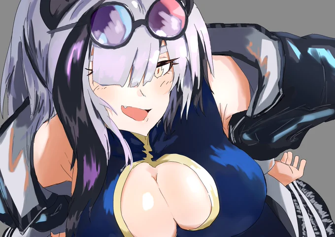 #アークナイツ エフイーター描いてますよ～!…まだまだ描き込み・調整するんですけども 