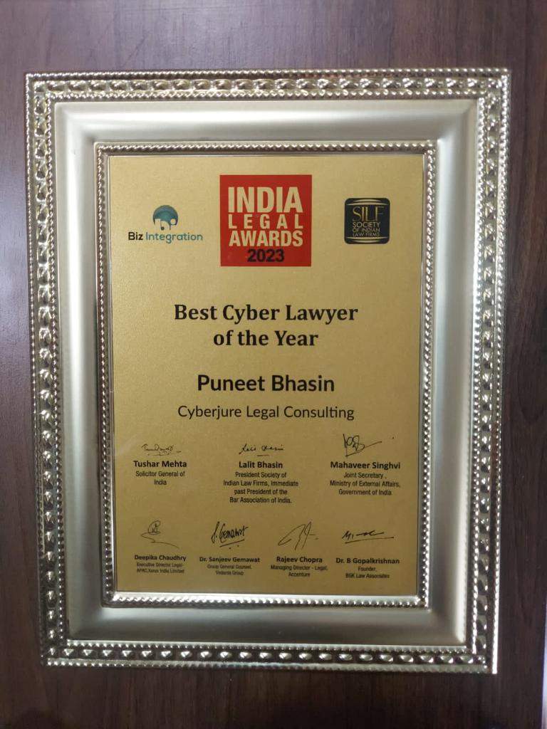 Elated to share, 13th Award acknowledging my professional efforts and work, over the years. God has been kind, with blessings and hard work of parents and support of my husband and his family; and most importantly this has been the result of the trust of Clients over the years.
