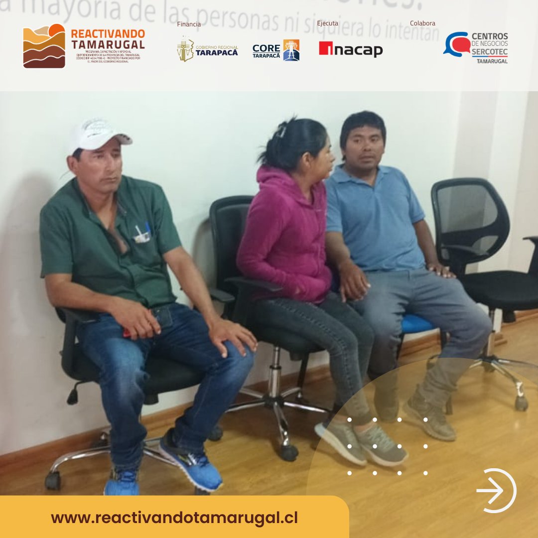 RTamarugal's tweet photo. #ProvinciaDelTamarugal
Primer@s beneficiad@s "categoría emprendimiento" del #ReactivandoTamarugal formalizando su empresa gracias al apoyo del Centro de Negocios Tamarugal.

@Gore_Tarapaca @CoredeTarapaca @sercoteciquique @Sercotec_Chile @Inacapinos @INACAPiquique
@HubTarapaca https://t.co/1bhdUN6mxX