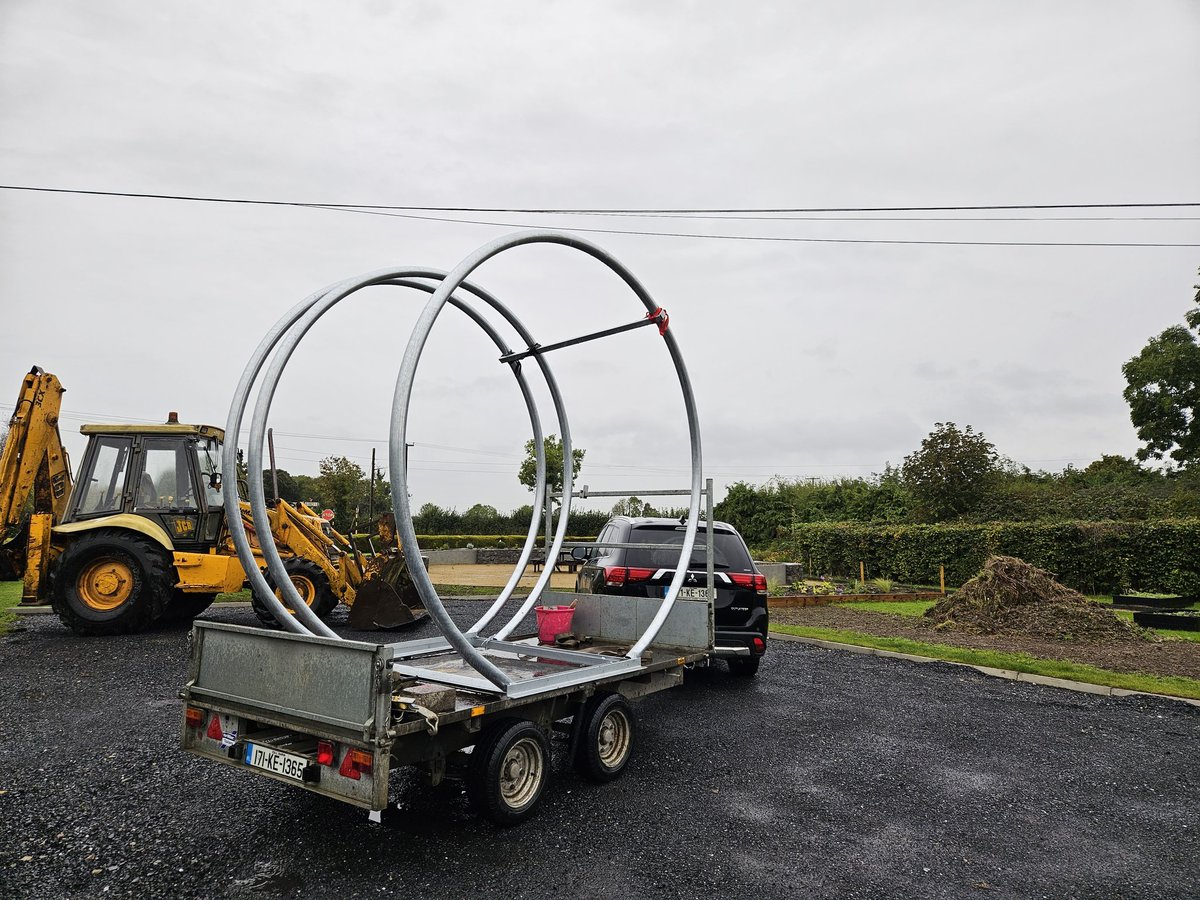 kildarecoffee's tweet photo. New memorial structure going in today. https://t.co/0LGcdfG9bf