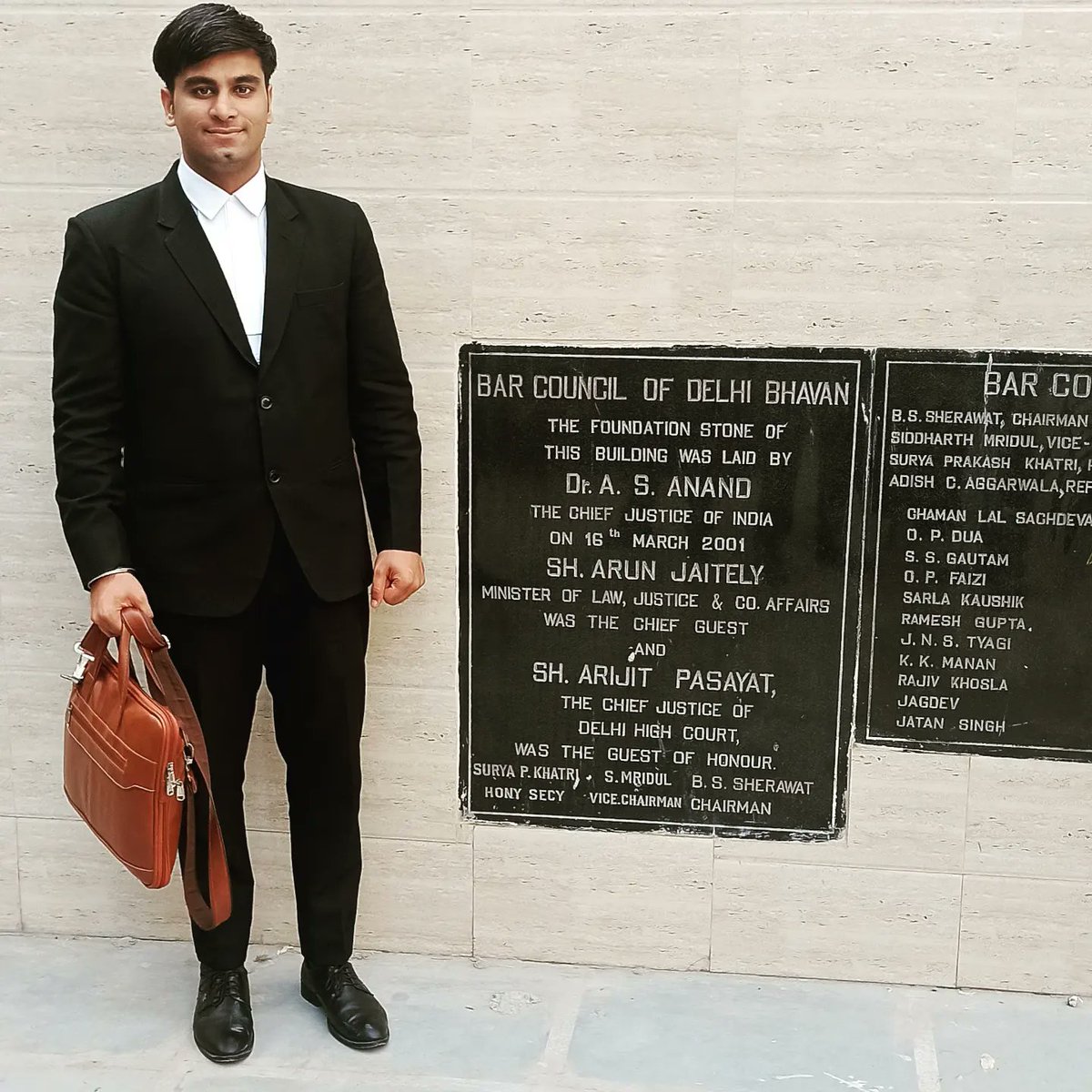 bvyas30's tweet photo. "From Bhuvnesh Vyas to Advocate Bhuvnesh Vyas"
Finally, enrolled as an Advocate with Bar Council of Delhi. 

#enrolled #barcouncilofdelhi #Delhi #advocate https://t.co/5EZillig1G