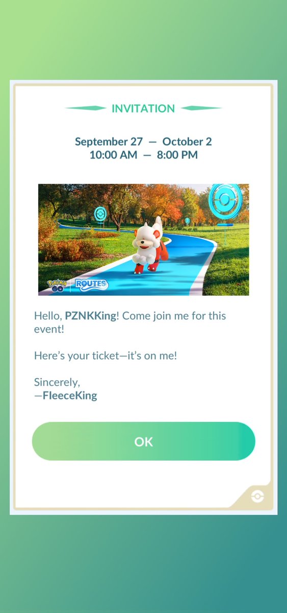 Big thanks <a href="/ItsFleeceKing/">FleeceKing</a> for the ticket!