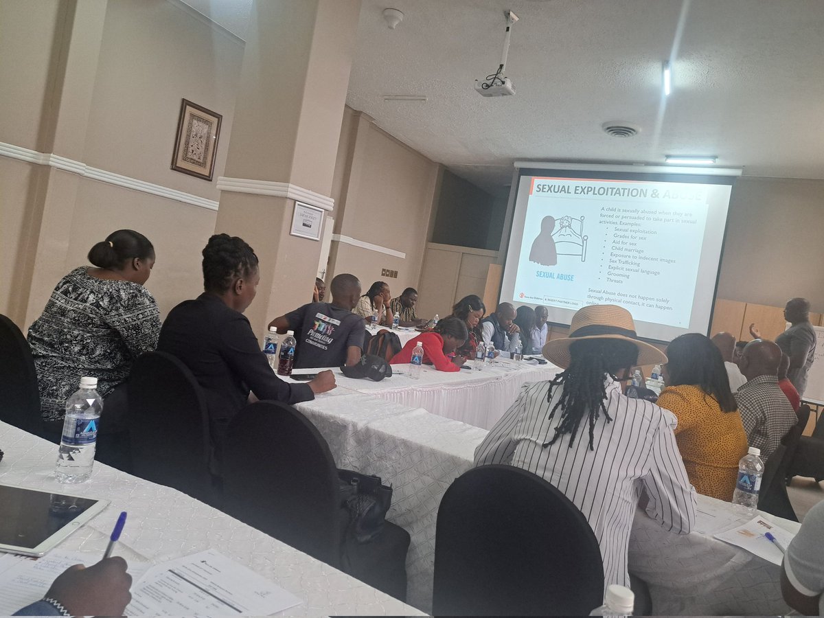 Journalists from various media houses in the greater Matebeleland region attending a 2 day training on child rights & safeguarding and reporting on children issues @donaldmarimbe @mcwctrust1 @ZNCWC @save_children