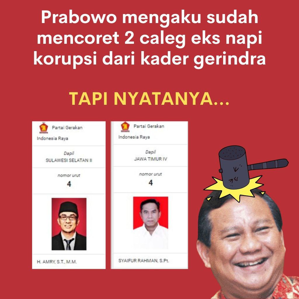 Galih_pmks's tweet photo. Tidak sesuai yang di lakukan🤣
#prabowo #prabowosubianto https://t.co/ZzdpK5mnNx